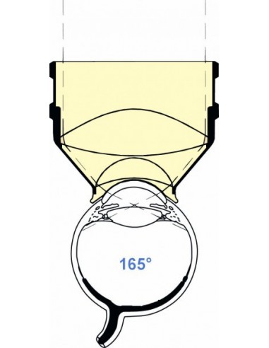 VERRE OCULAR NMR MAINSTER ARGON PRP-165-2